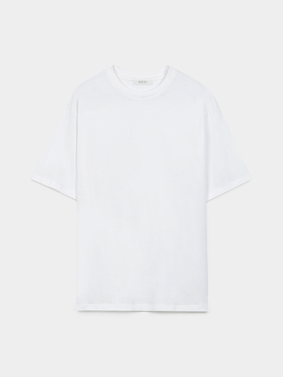 Silky Cotton Half T-shirts (White)