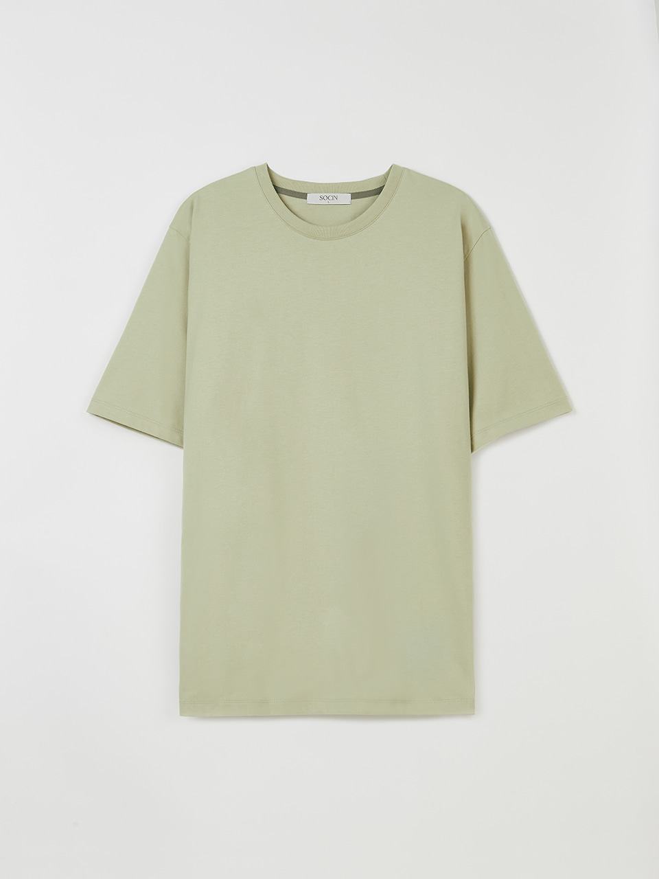 Essential Half Sleeve T-Shirt (Sage Khaki)