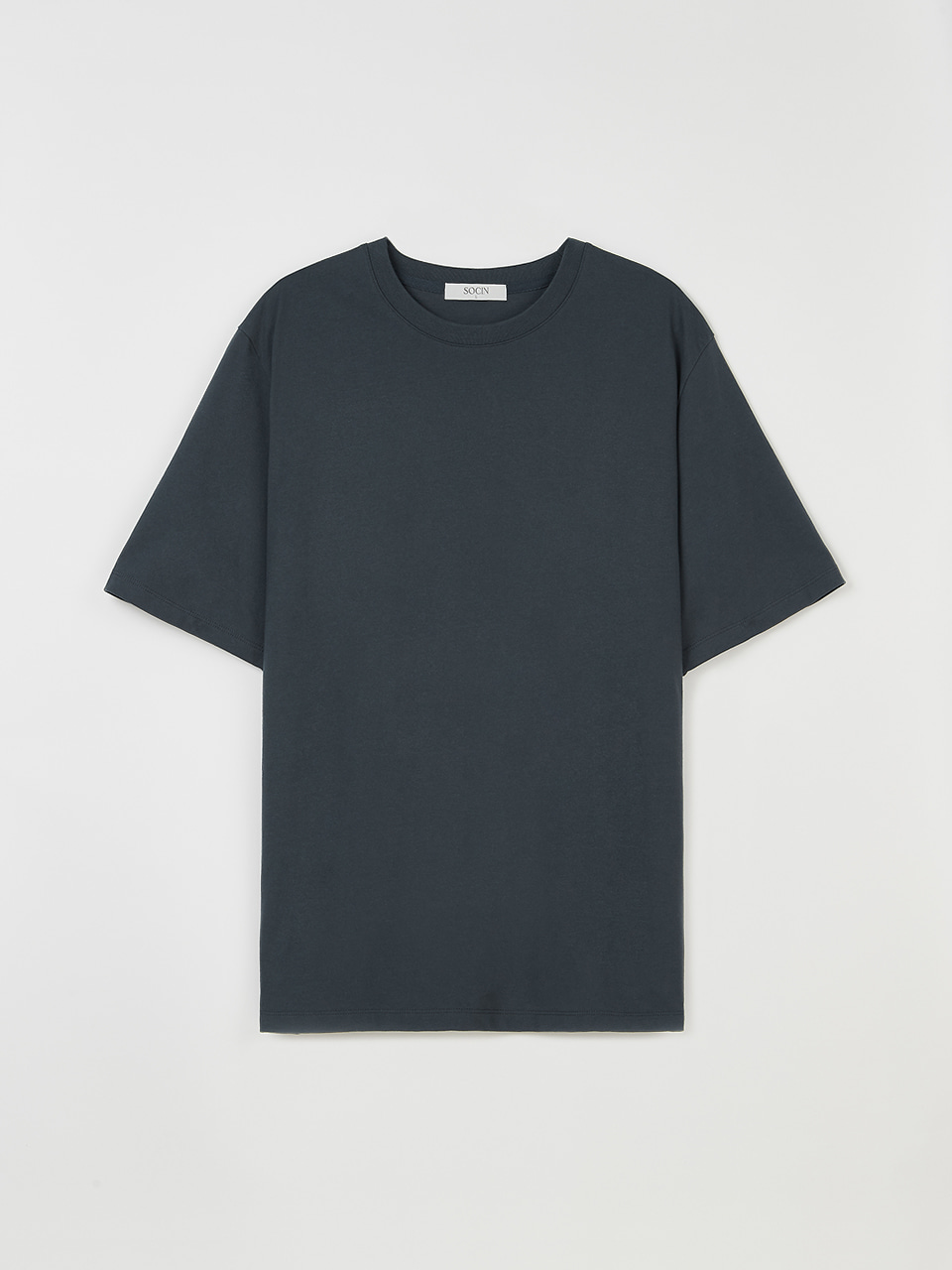 Essential Half Sleeve T-Shirt (Charcoal)