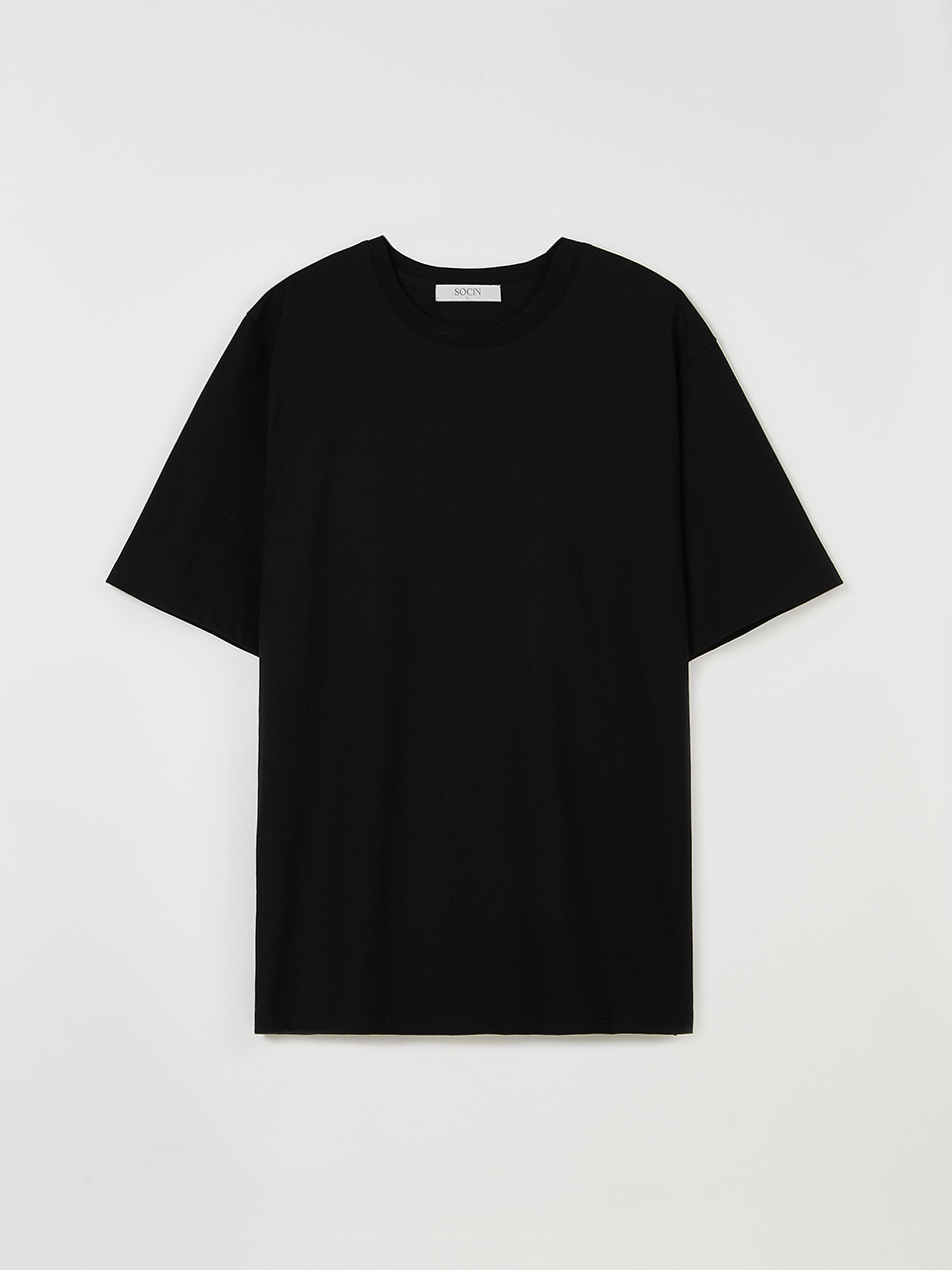 Essential Half Sleeve T-Shirt (Black)