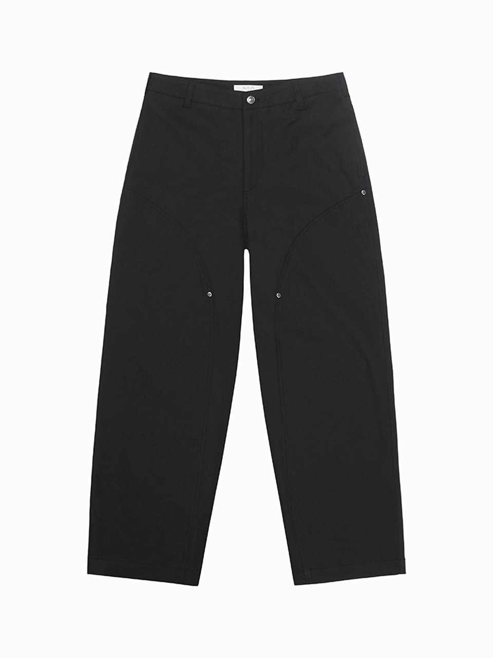 High Shrinkage Carpenter Pants (Black)