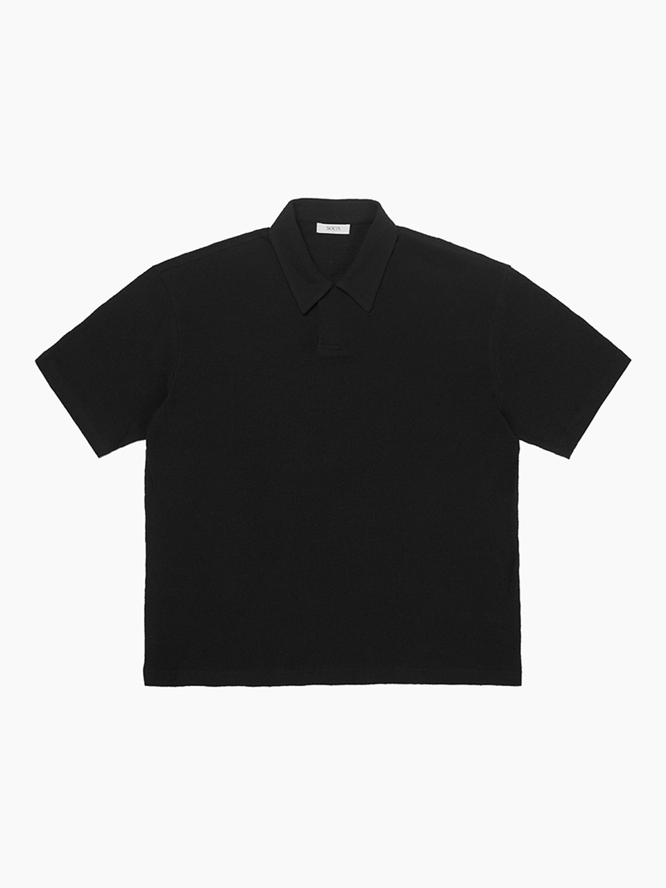 Terry Soutien Half T-shirts (Black)