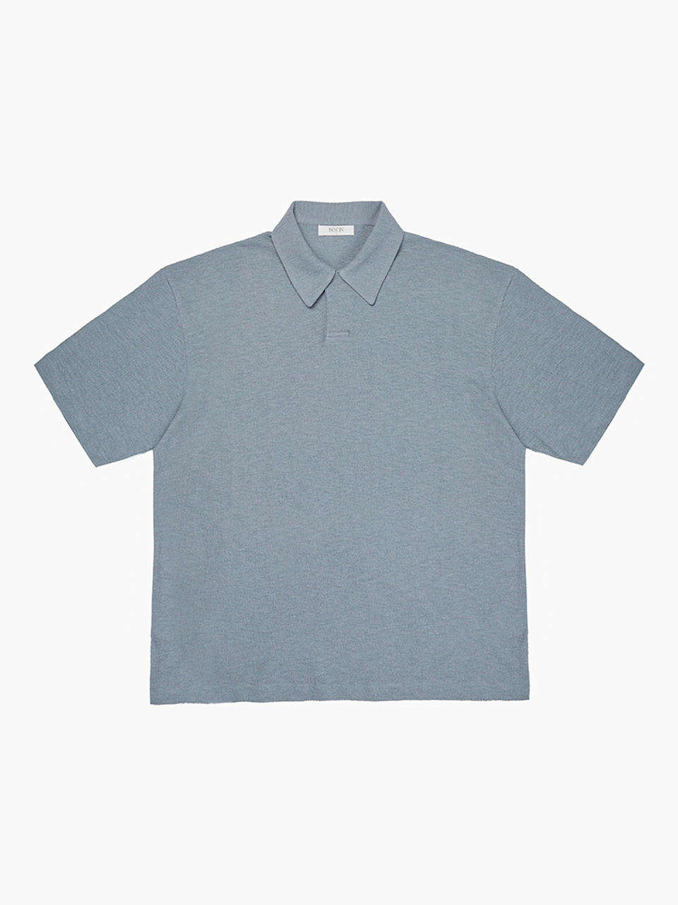 Terry Soutien Half T-shirts (Blue Gray)