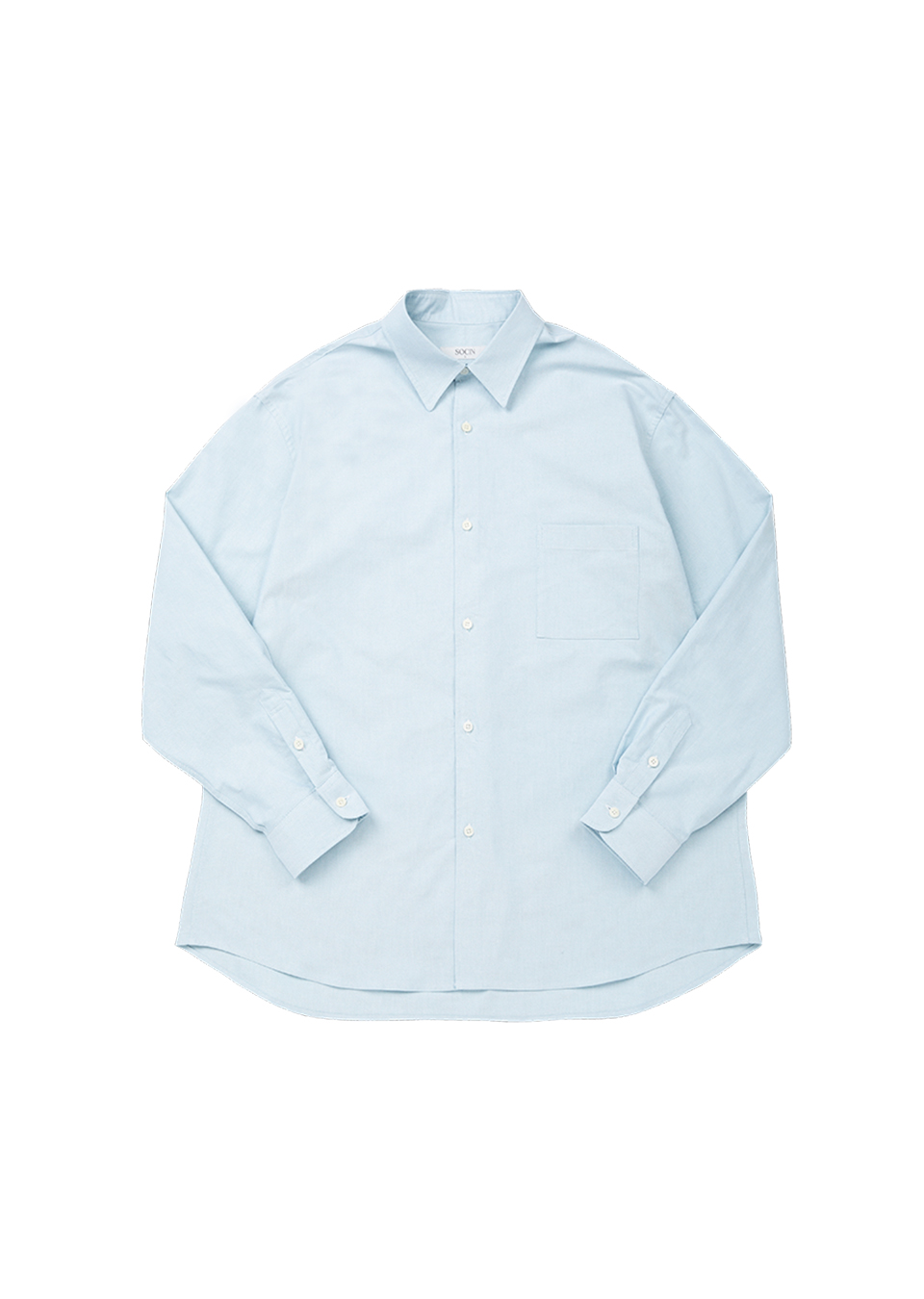 Oversized cotton shirt (GREEN)