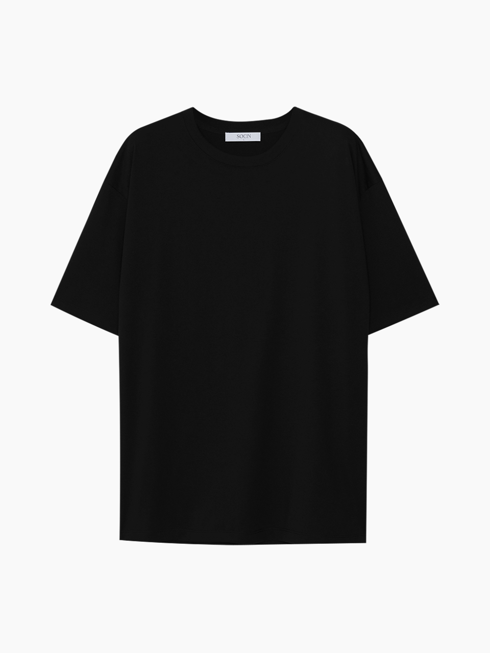 supima x coolmax  T-shirt (Black)